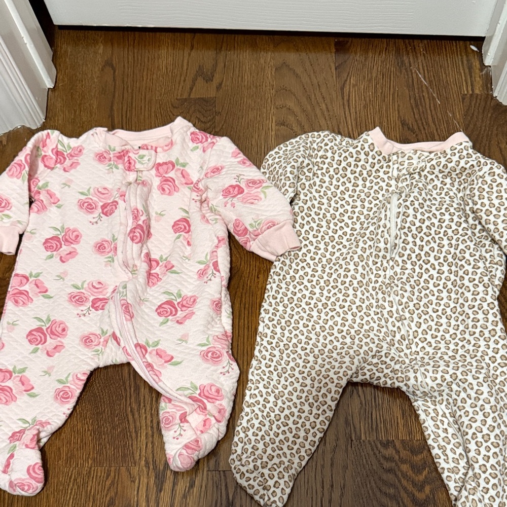 QUILTED BABY FOOTIES SO COMFY